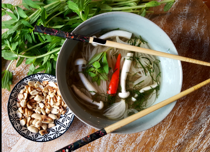 Bouillon Thaï pimenté veggie