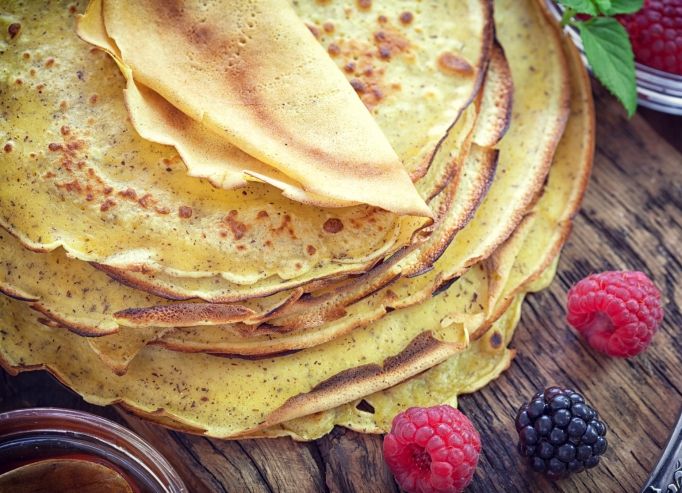 Crêpes sans gluten ni lactose