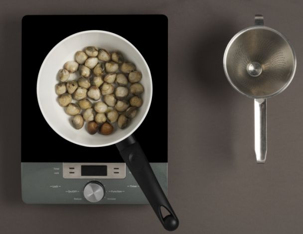Cuisson des coques