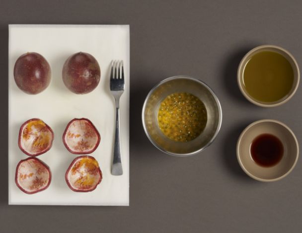 Préparation de la vinaigrette