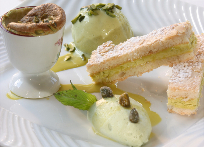 Gâteau russe à la pistache à la façon de Dax