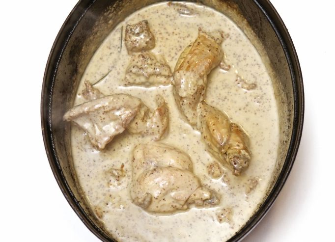 Lapin à la moutarde