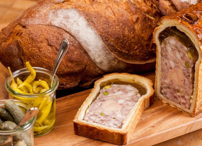 Pâté de canard en croûte 