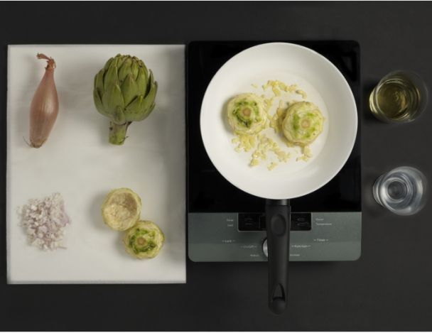 Cuisson des fonds d'artichauts