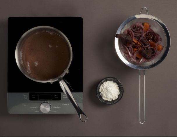 Préparation de la sauce