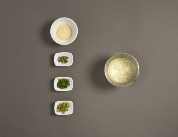Préparation de la sauce