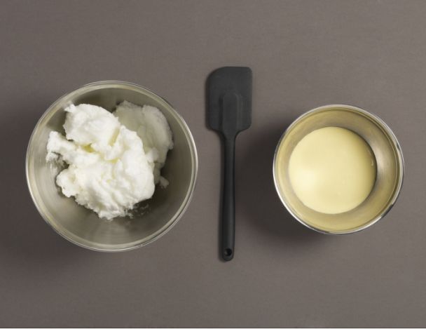 Préparation de la crème mascarpone