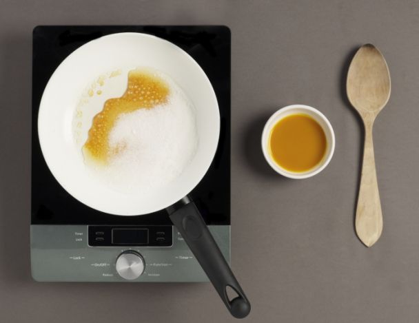 Réalisation du caramel