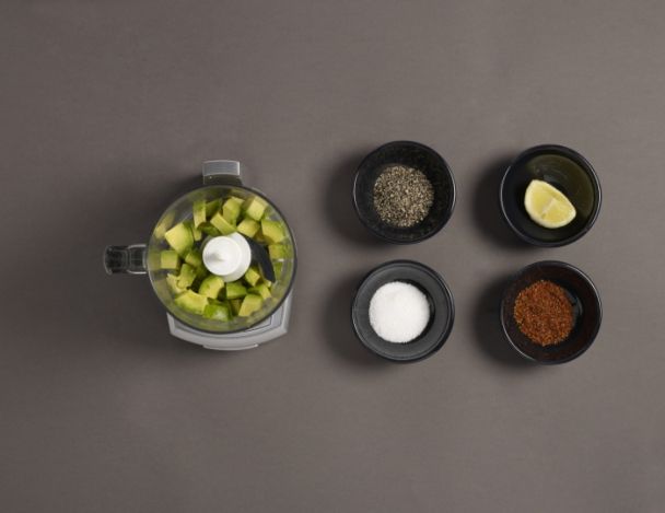 Préparation du guacamole