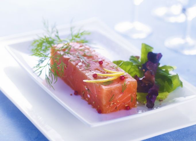 Tartare de saumon