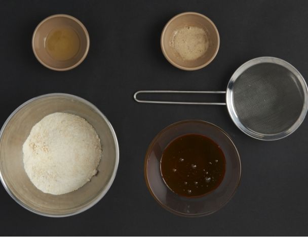 Préparation des madeleines