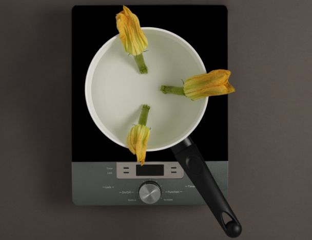 Cuisson des courgettes