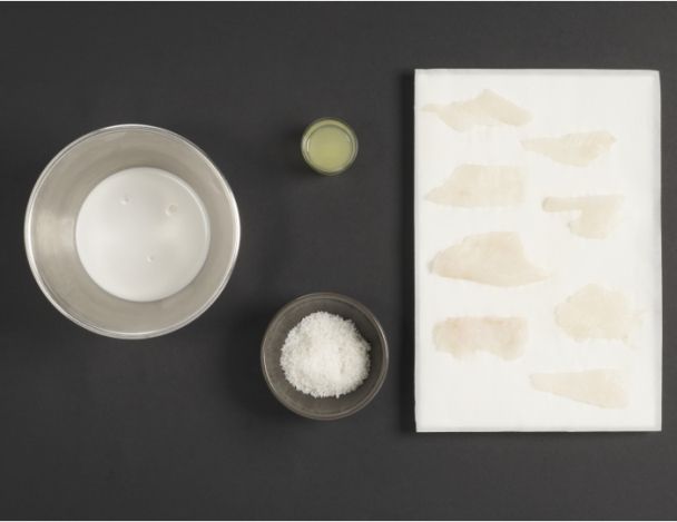 Préparation de la marinade