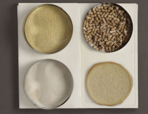 Cuisson de la pâte brisée