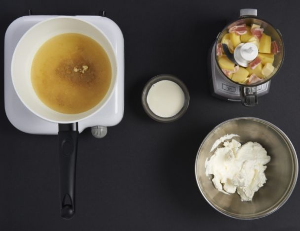 Préparation du crémeux