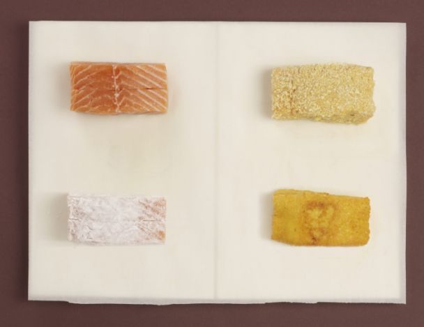 Préparation et cuisson des pavés de saumon