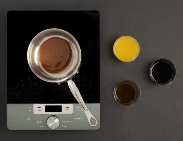 Préparation de la sauce