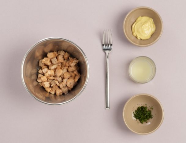 Prépration du saumon