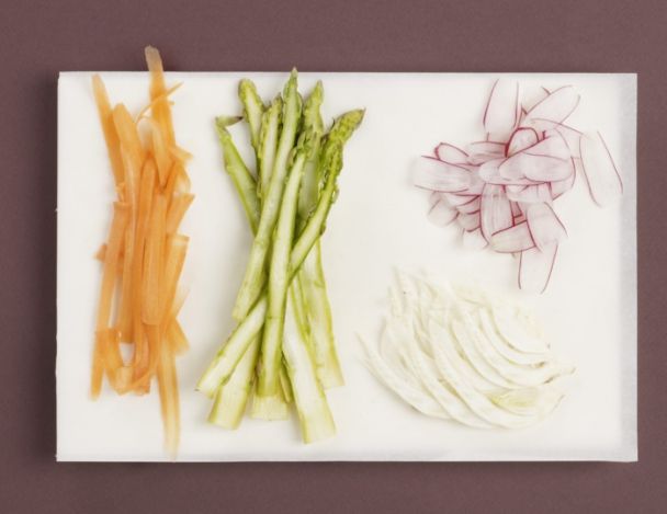 Préparation des légumes