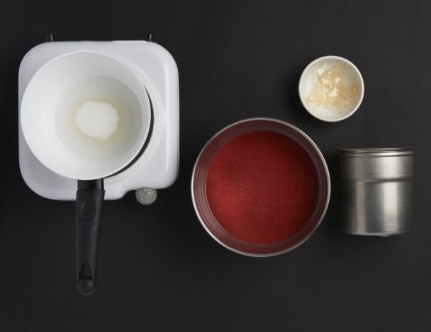 Réalisation du sorbet