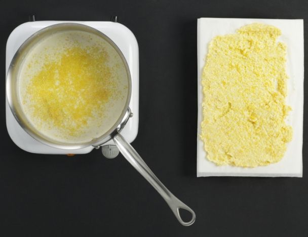 Cuisson de la polenta