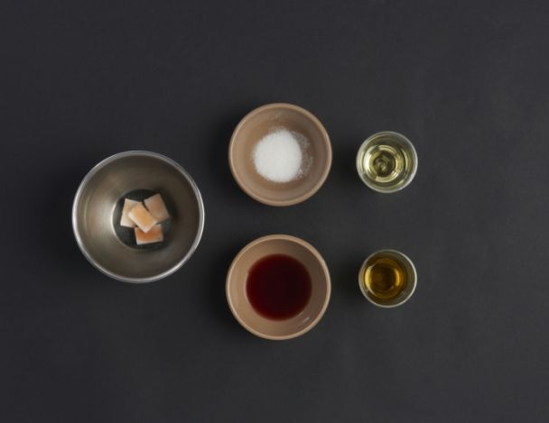 Préparation de la vinaigrette