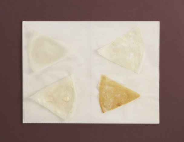 Préparation des feuilles de brick et cuisson