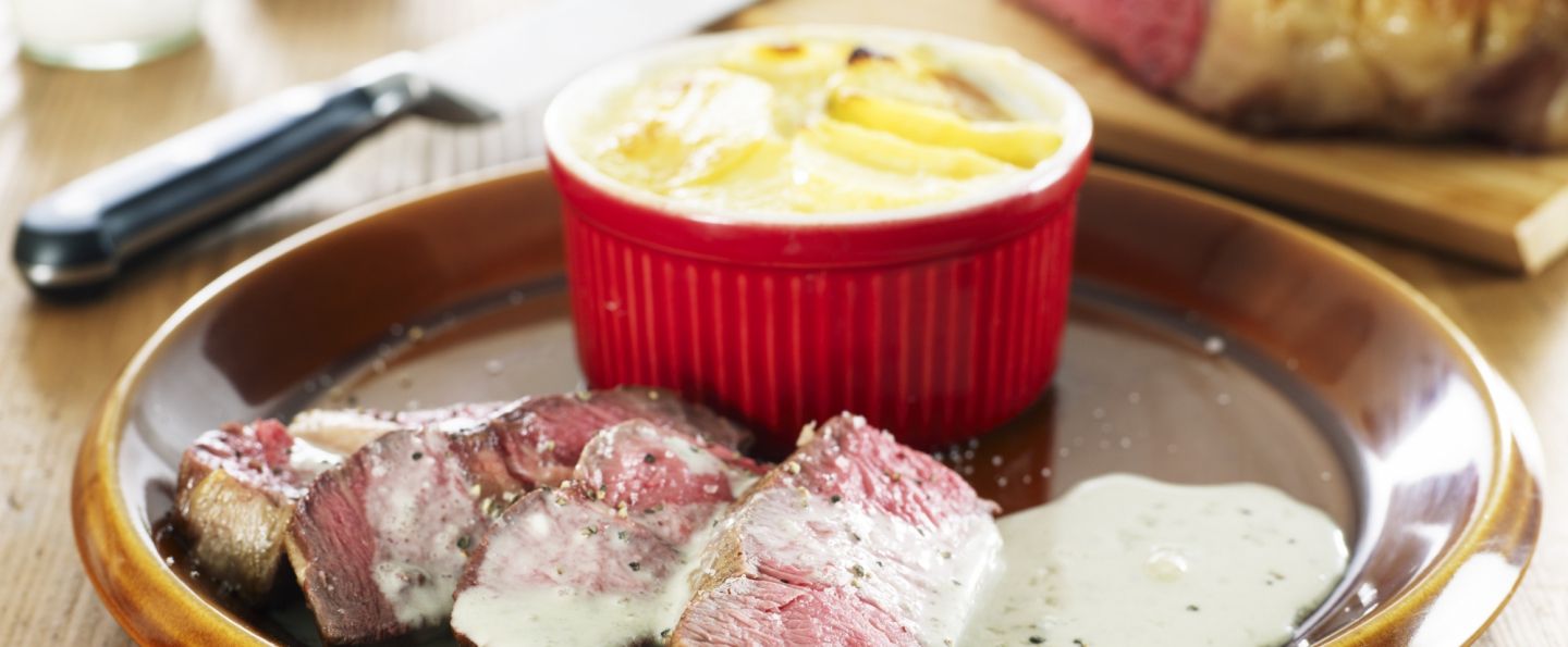 Côte de bœuf au roquefort