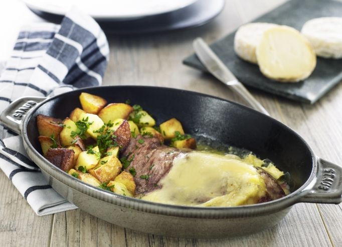 Steaks aux St Marcellin