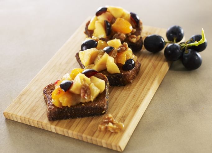 Pain perdu aux épices, compote de vieux garçon