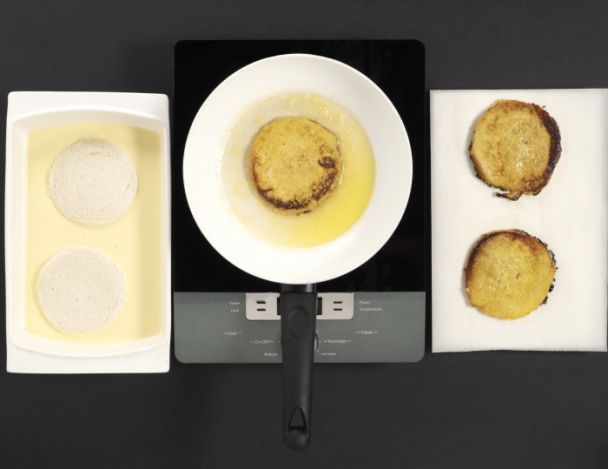 Préparation du pain perdu