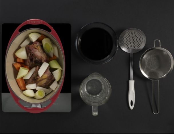  Préparation du consommé de canard