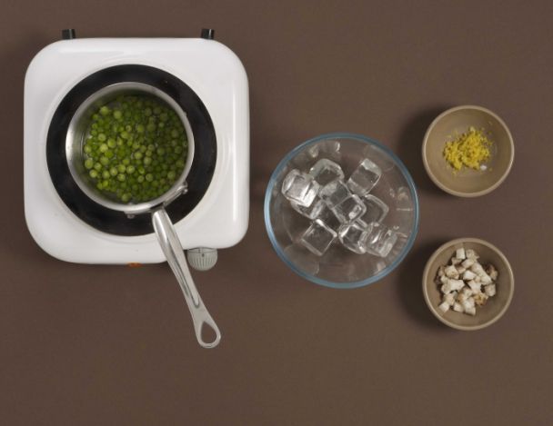 Préparation de la garniture