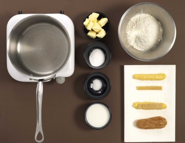 Préparation de la pâte à choux