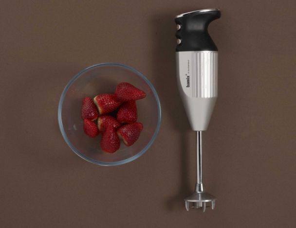 Préparation des fraises