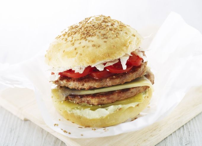 Comme un Hamburger végétal 