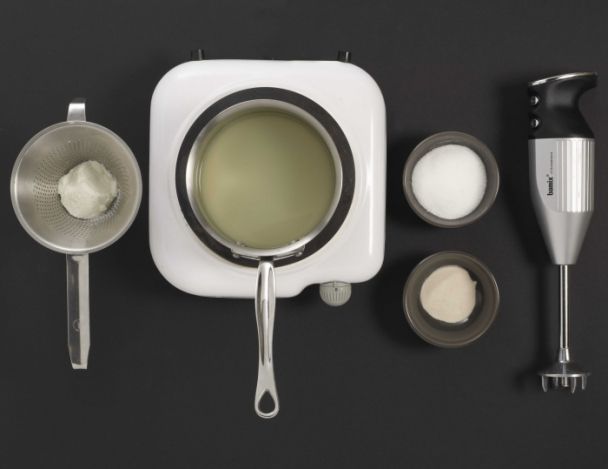 Préparation du gel citron