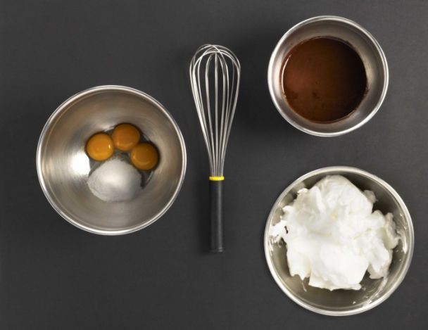 Préparation de la mousse