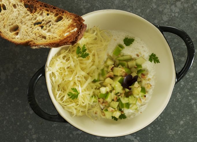 Spoon Poulette et Vin Jaune, Comté 36 Mois