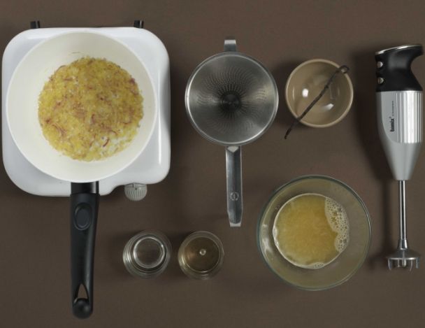 Préparation du beurre blanc