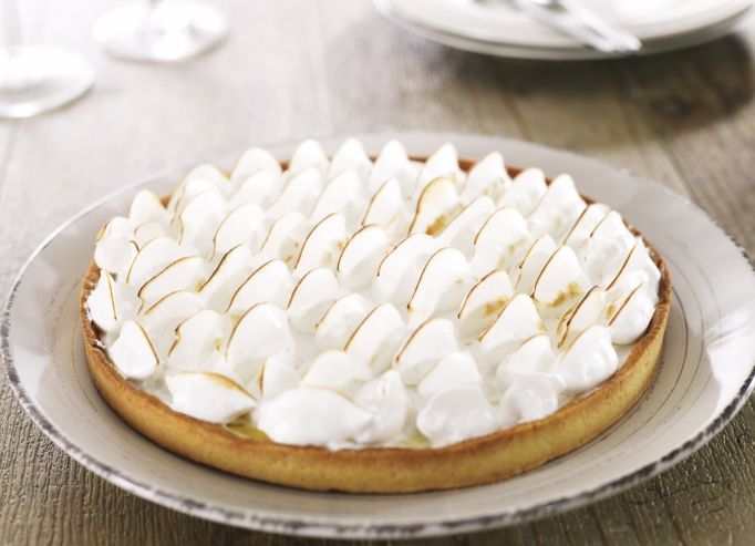 Tarte au citron meringuée