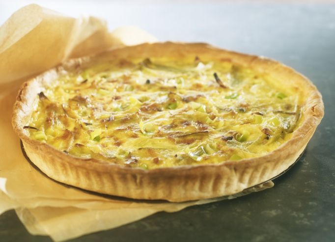 Tarte aux poireaux