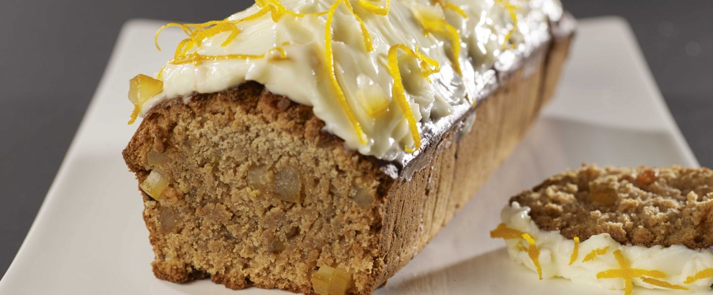 Pain d'épices, cream-cheese aux zestes d'agrumes