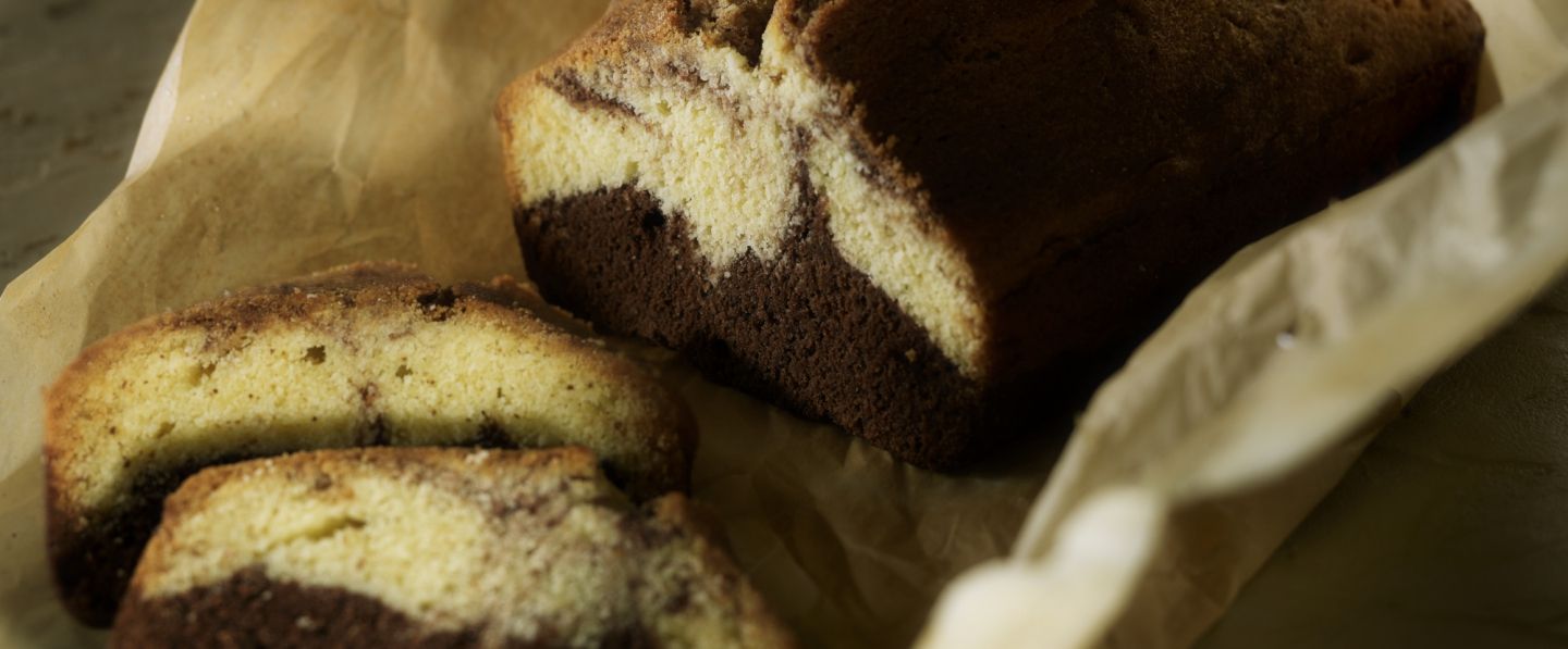 Marbré chocolat-vanille