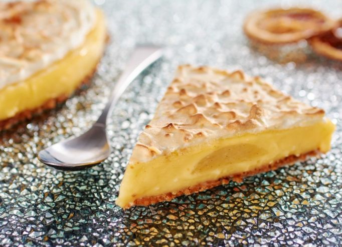 Tarte fine au citron